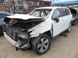 2013 TOYOTA HIGHLANDER LIMITED WHITE 3.5 AT 4WD Z20222